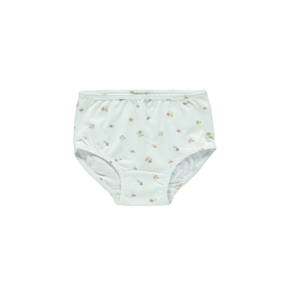Girls White Cotton Panties