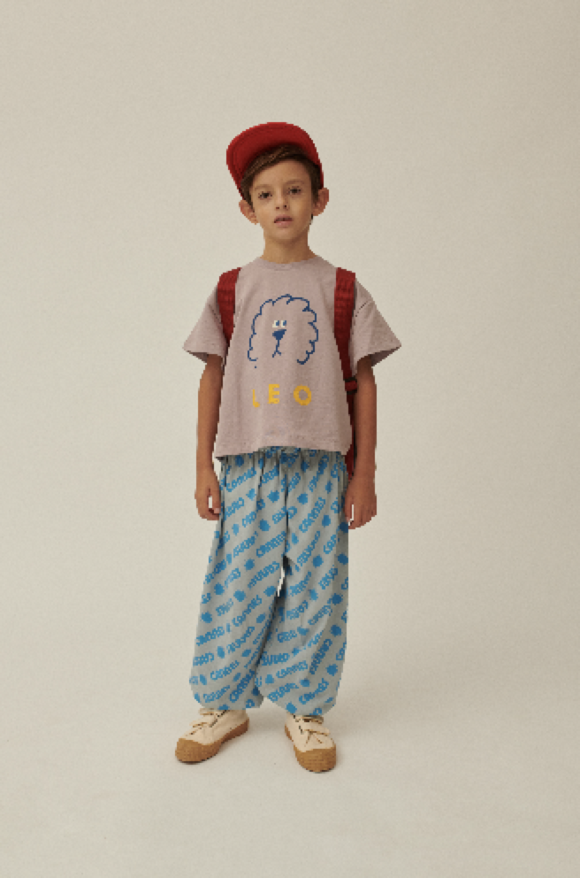 Boy & Girls Blue Cotton Trousers