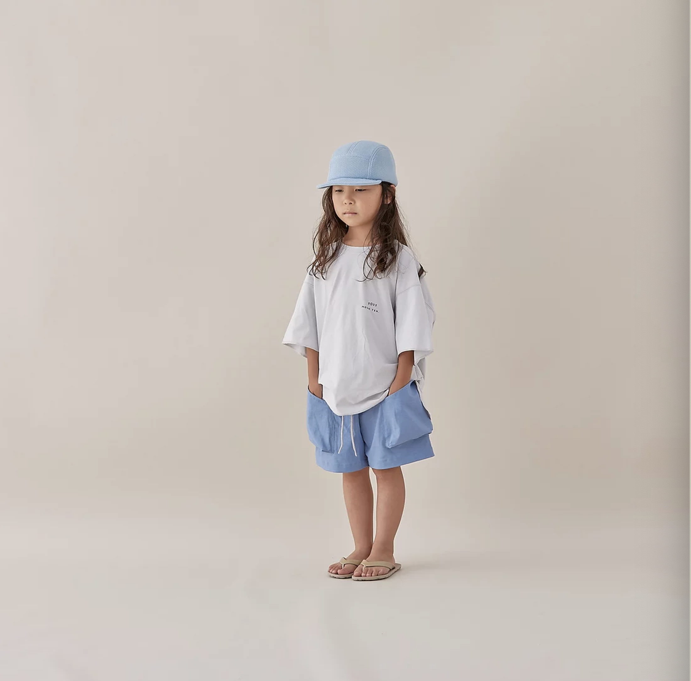 Baby & Girls Blue Hat