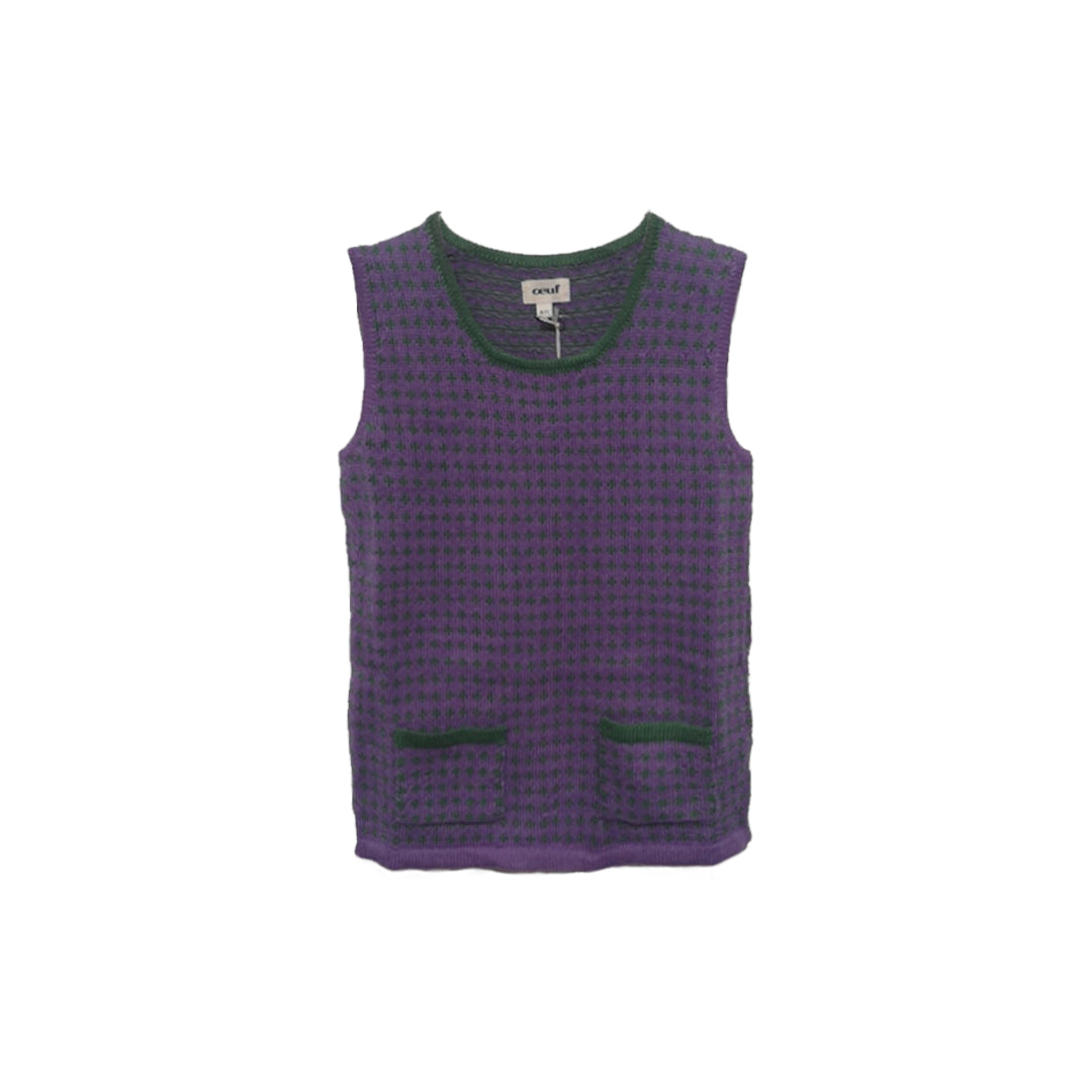 Girls Lilac Pullover Vest