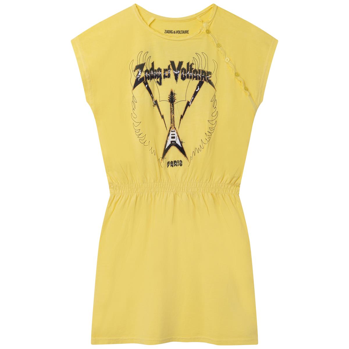 Girls Yellow Dress