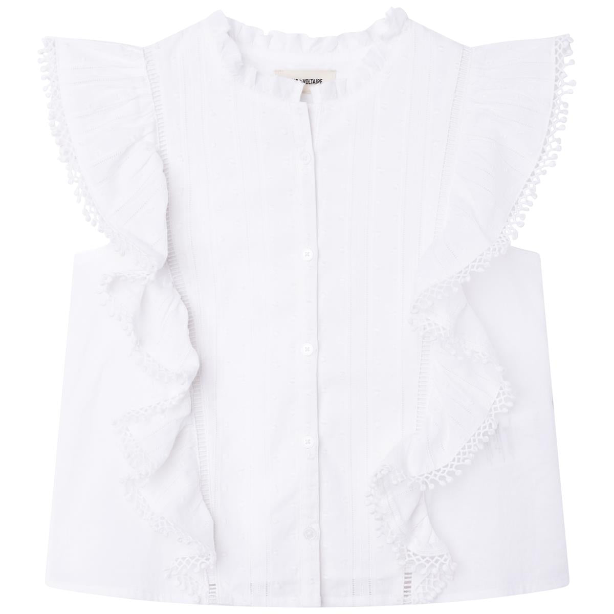 Girls White Top