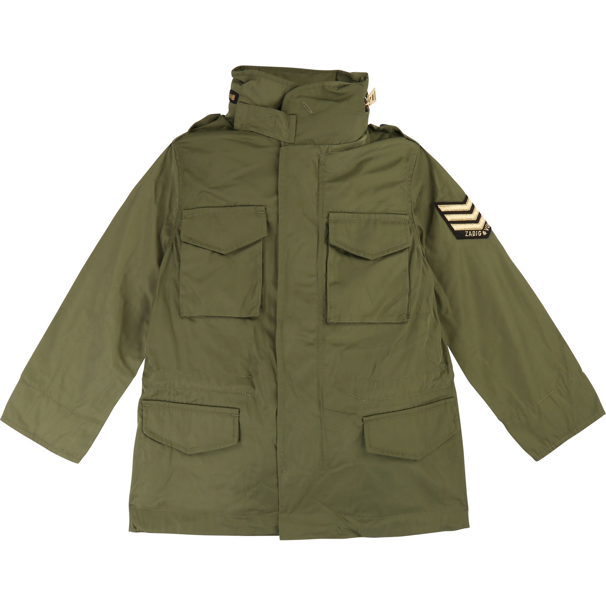 Girls Army Green "PARKA" Coat