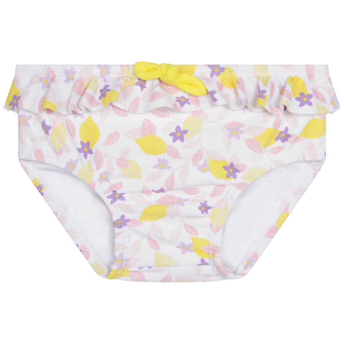 Girls White Swim Shorts
