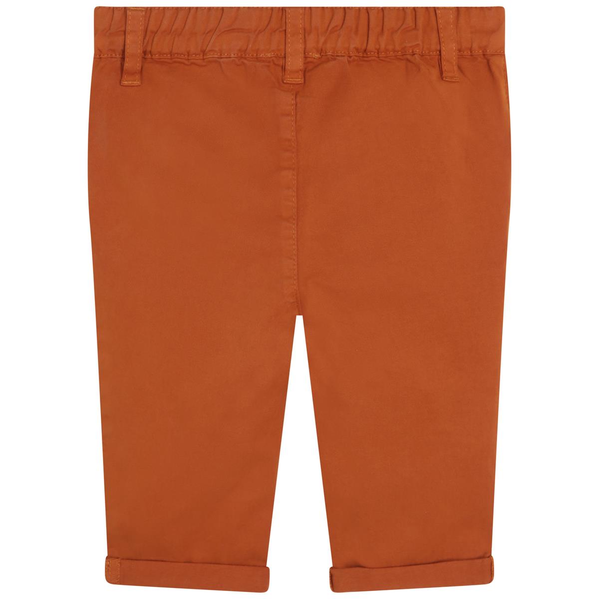 Boys Orange Trousers