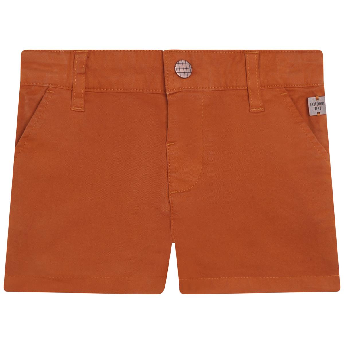 Boys Orange Shorts