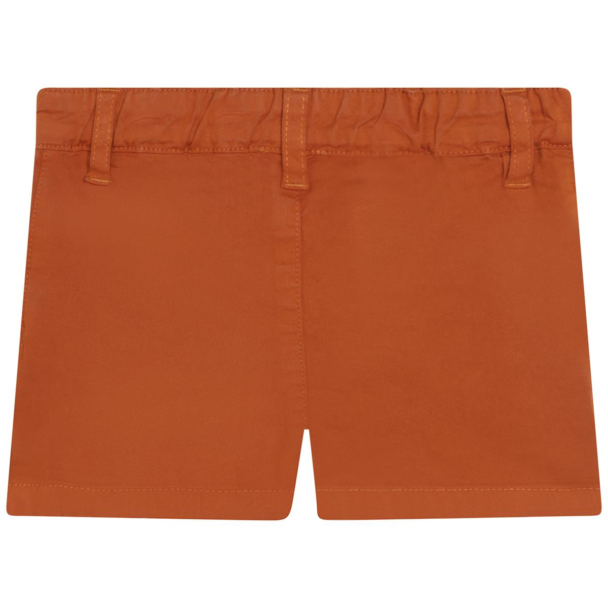 Boys Orange Shorts