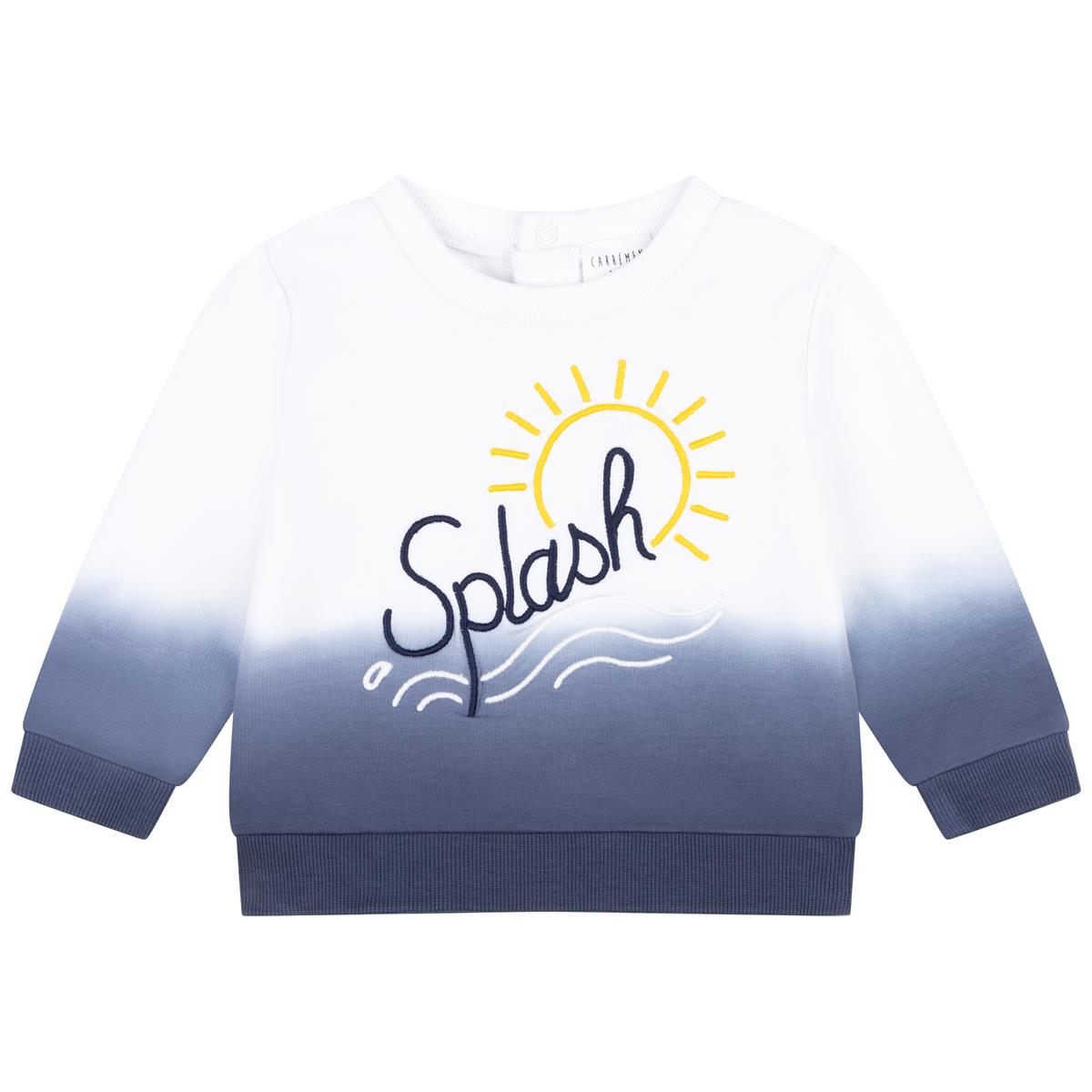 Baby Boys & Girls White Sweatshirt