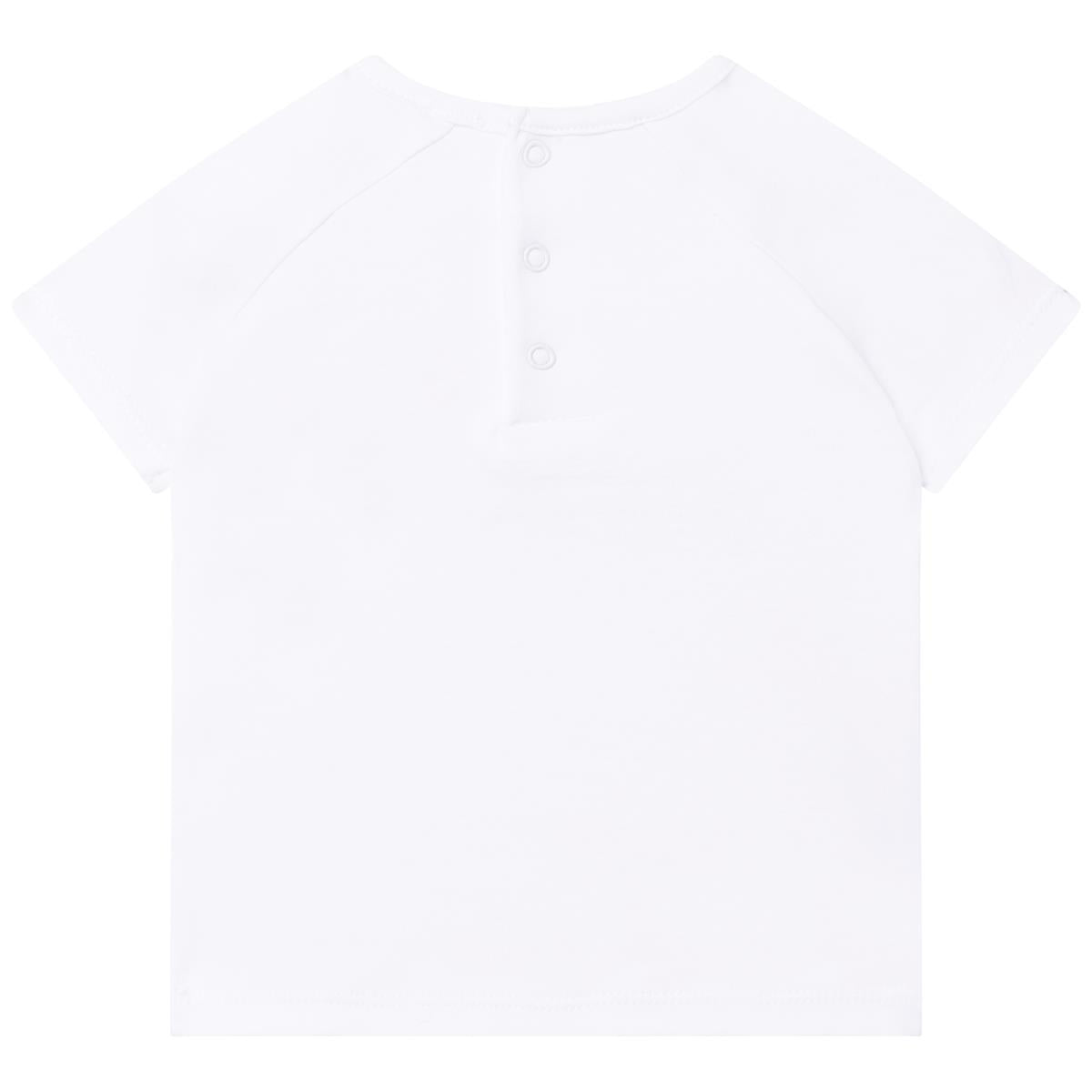 T-shirts blancs pour bébés garçons et filles