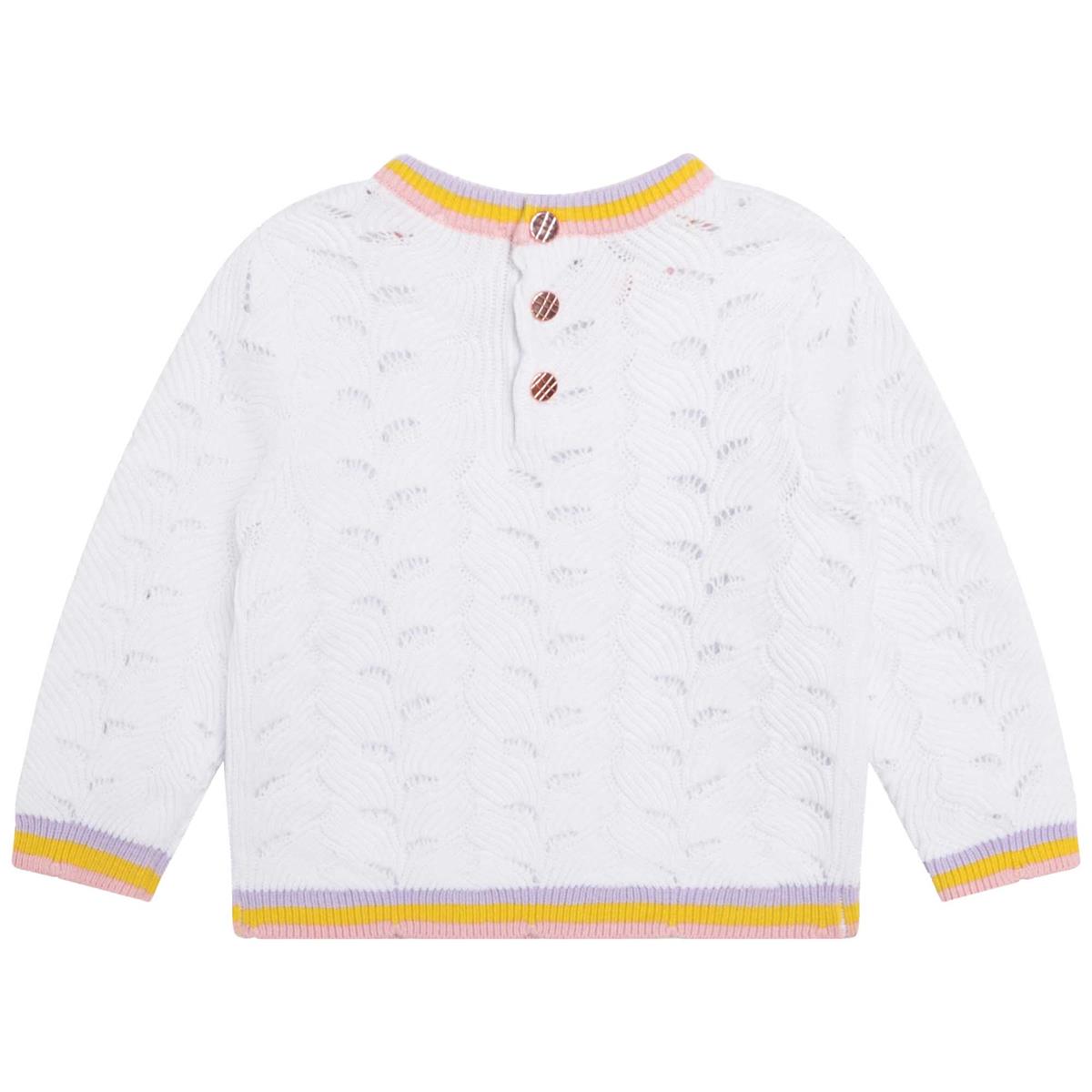 Boys White Sweater