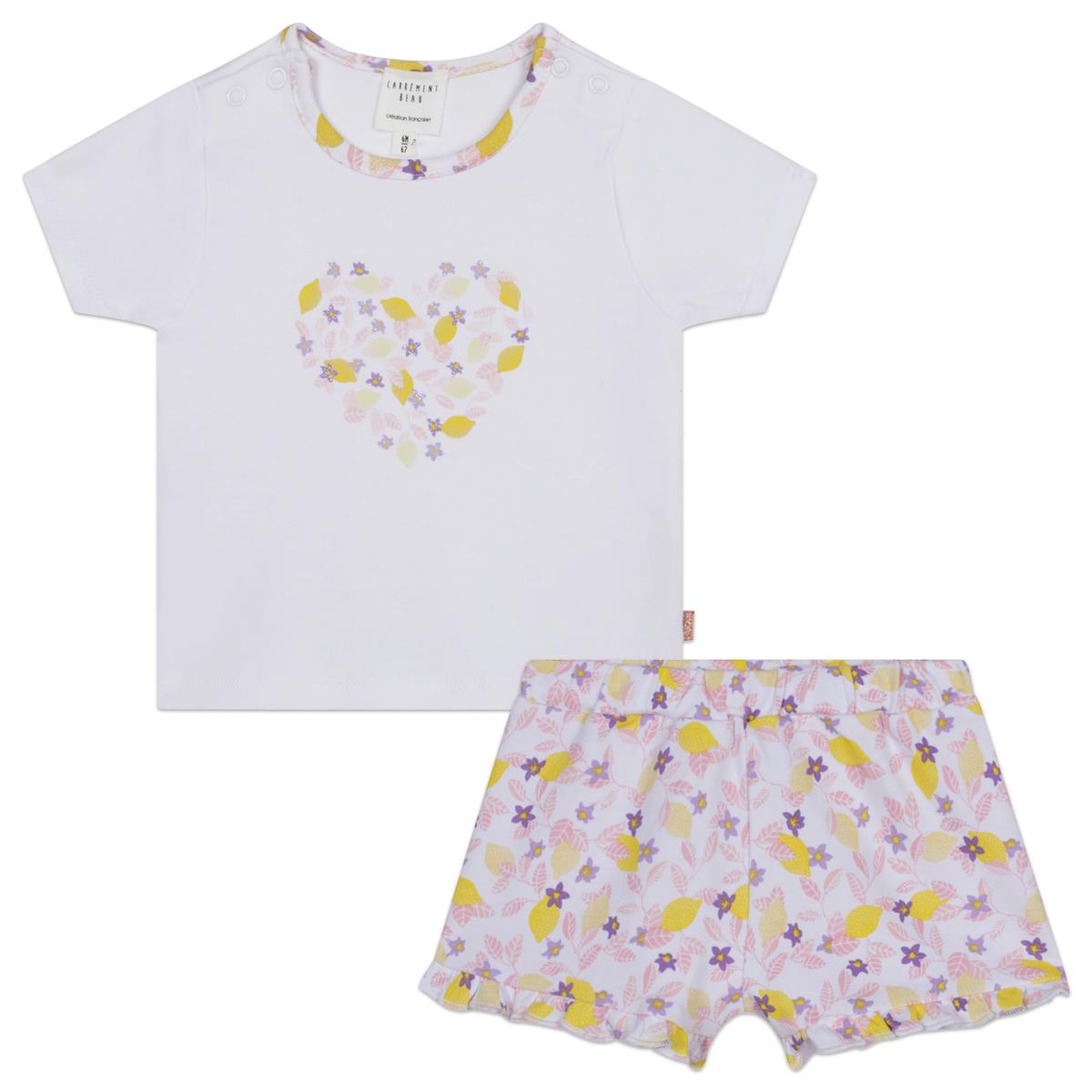 Girls White Set