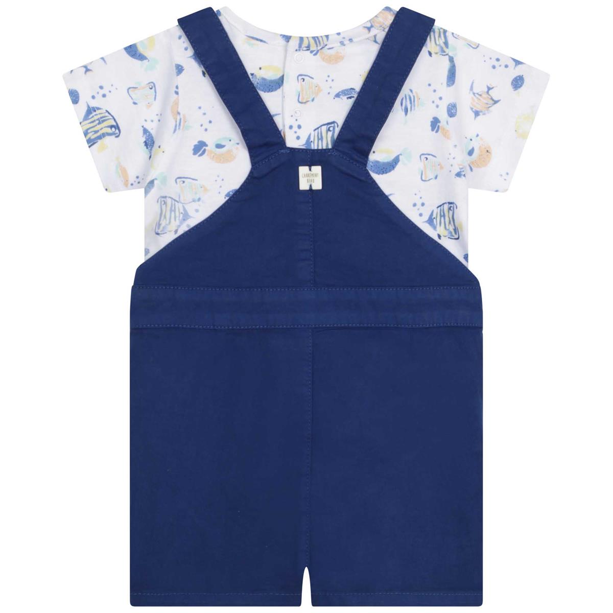 Boys Navy T-Shirt & Shorts