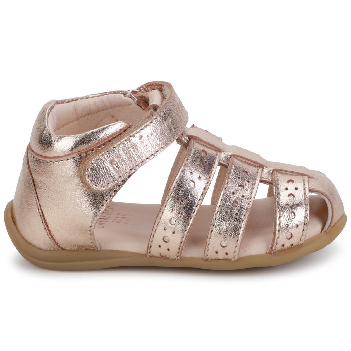 Baby Girls Gold Shoes