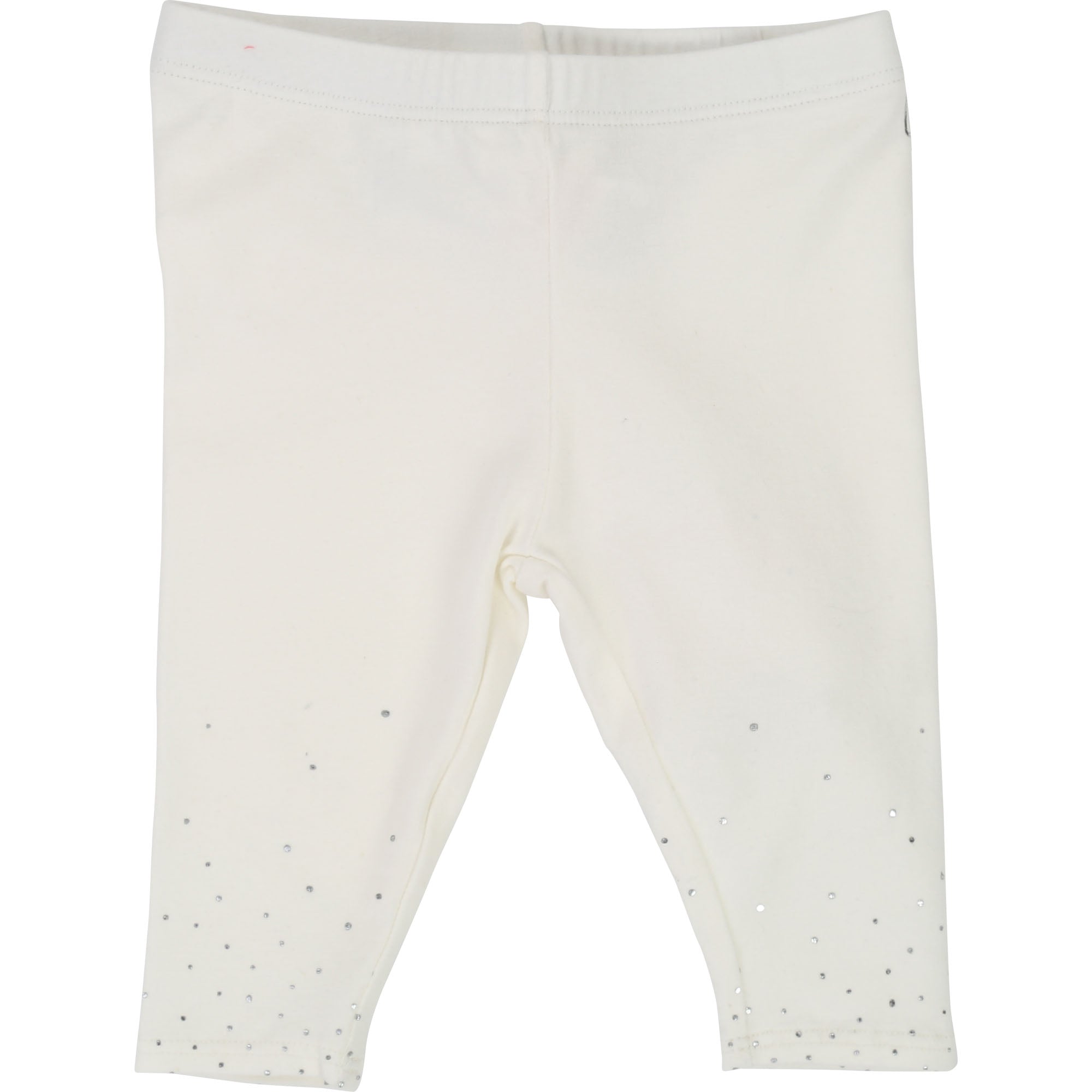 Baby Girls Grey Cotton Trousers