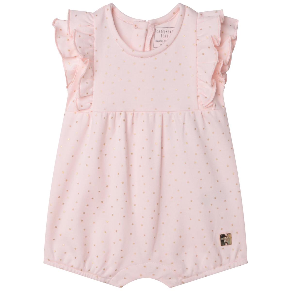 Baby Girls Pink Babysuit
