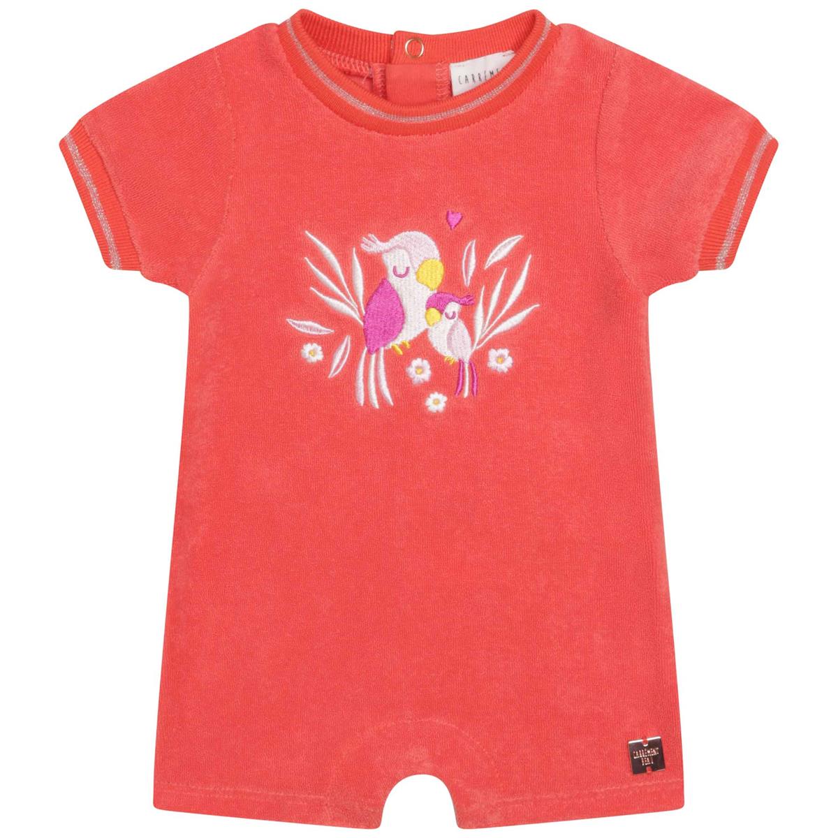 Baby Girls Pink Babysuit