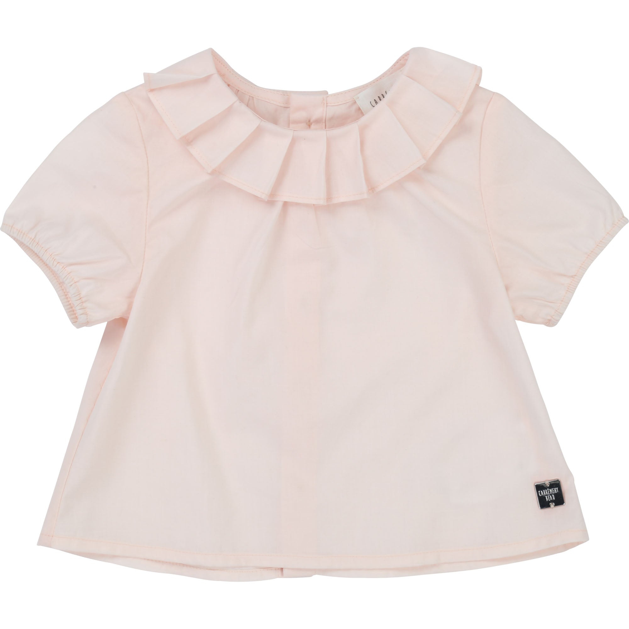 Baby Girls Light Pink Cotton Top