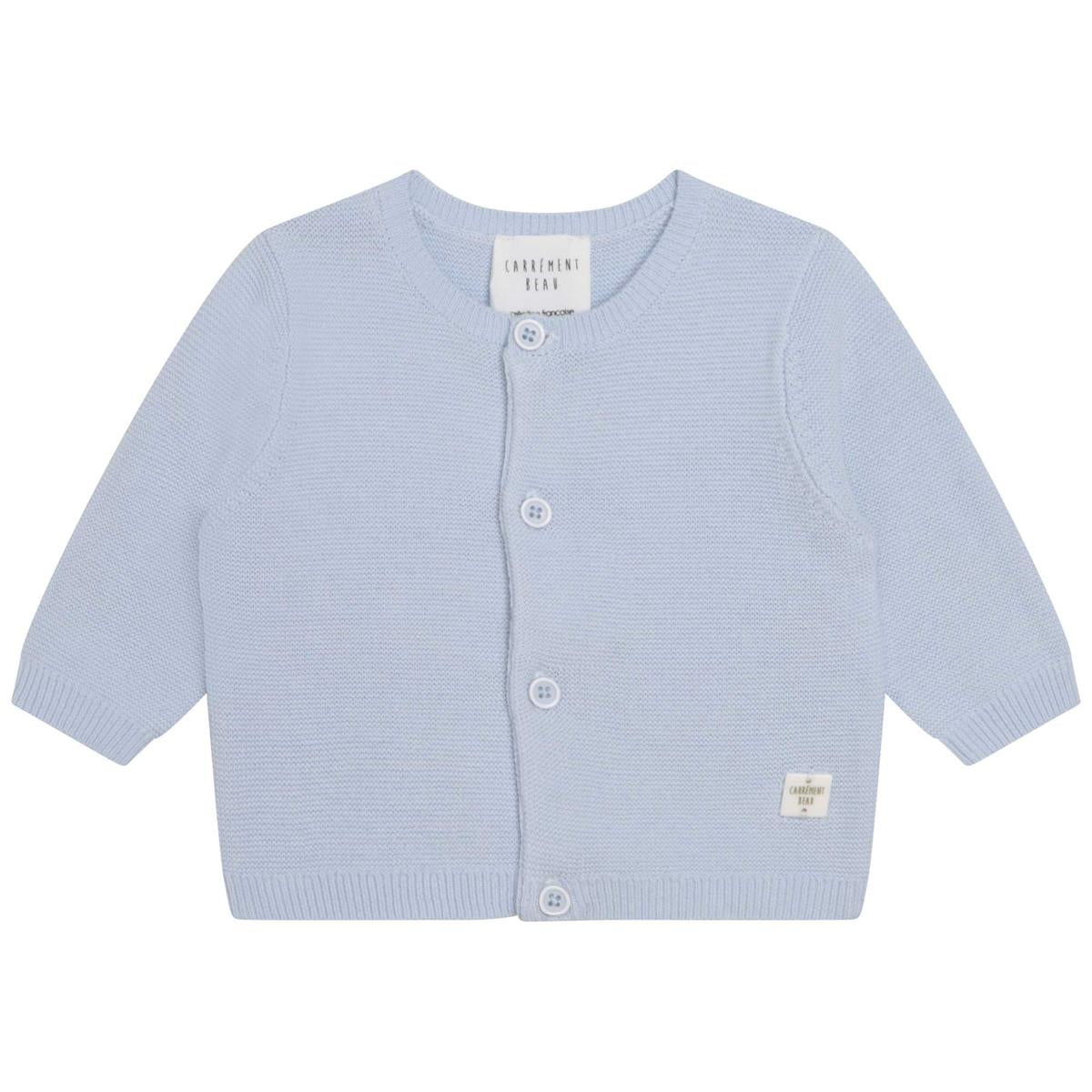 Baby Boys Light Blue Cardigan