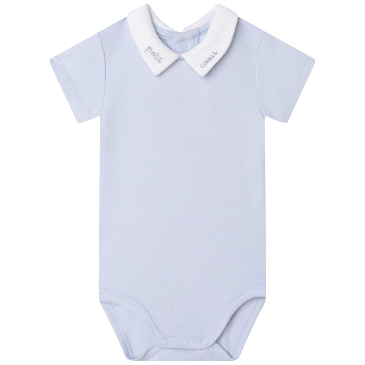 Baby Boys Light Blue Babysuit