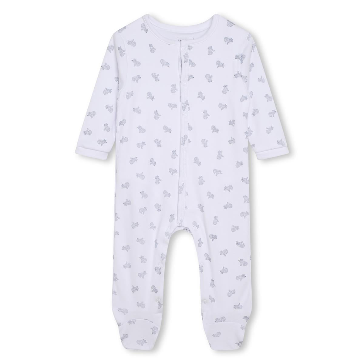 Baby Boys White Babysuit