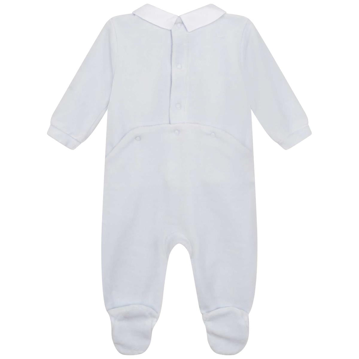 Baby Boys Light Blue Babysuit