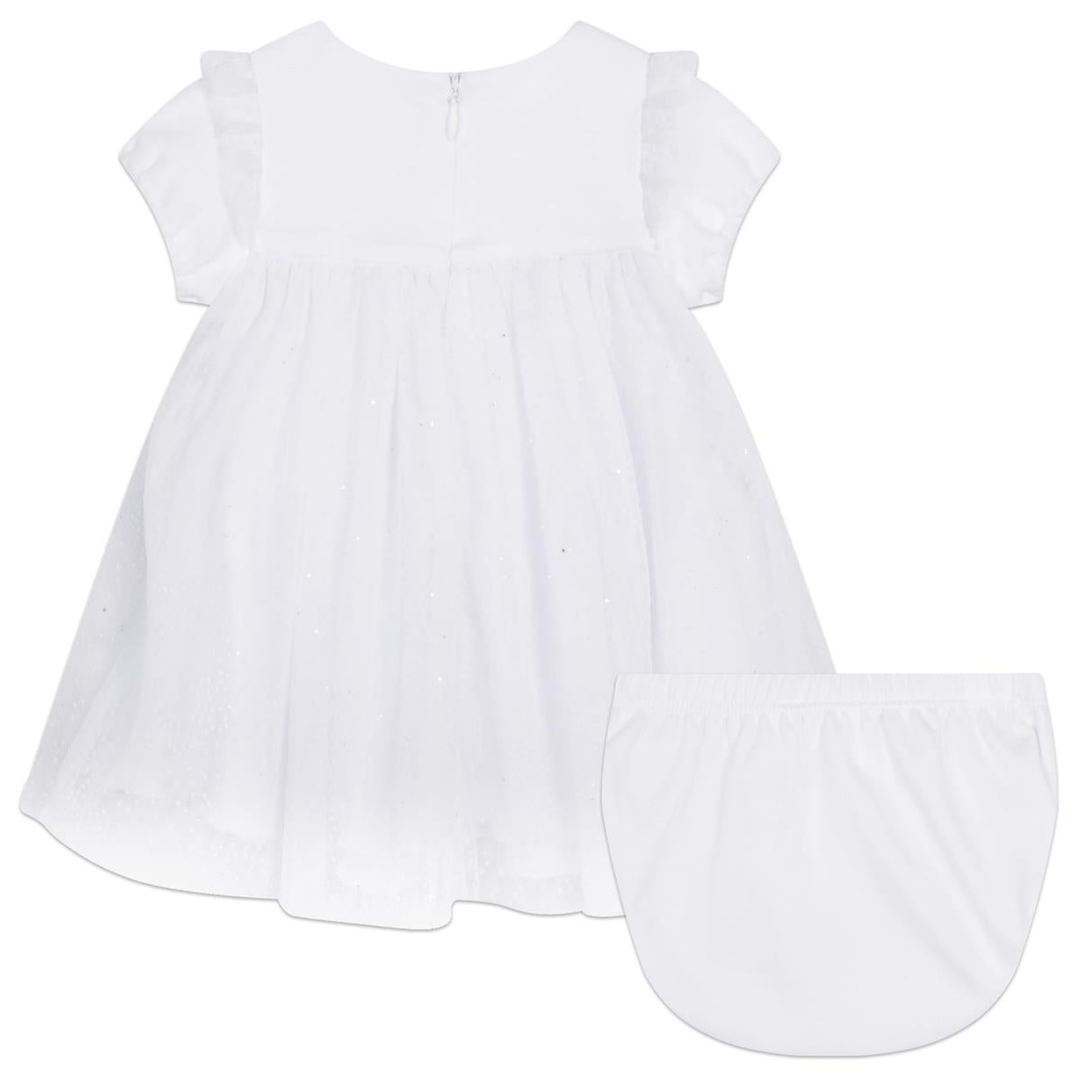 Baby Girls White Dress Set
