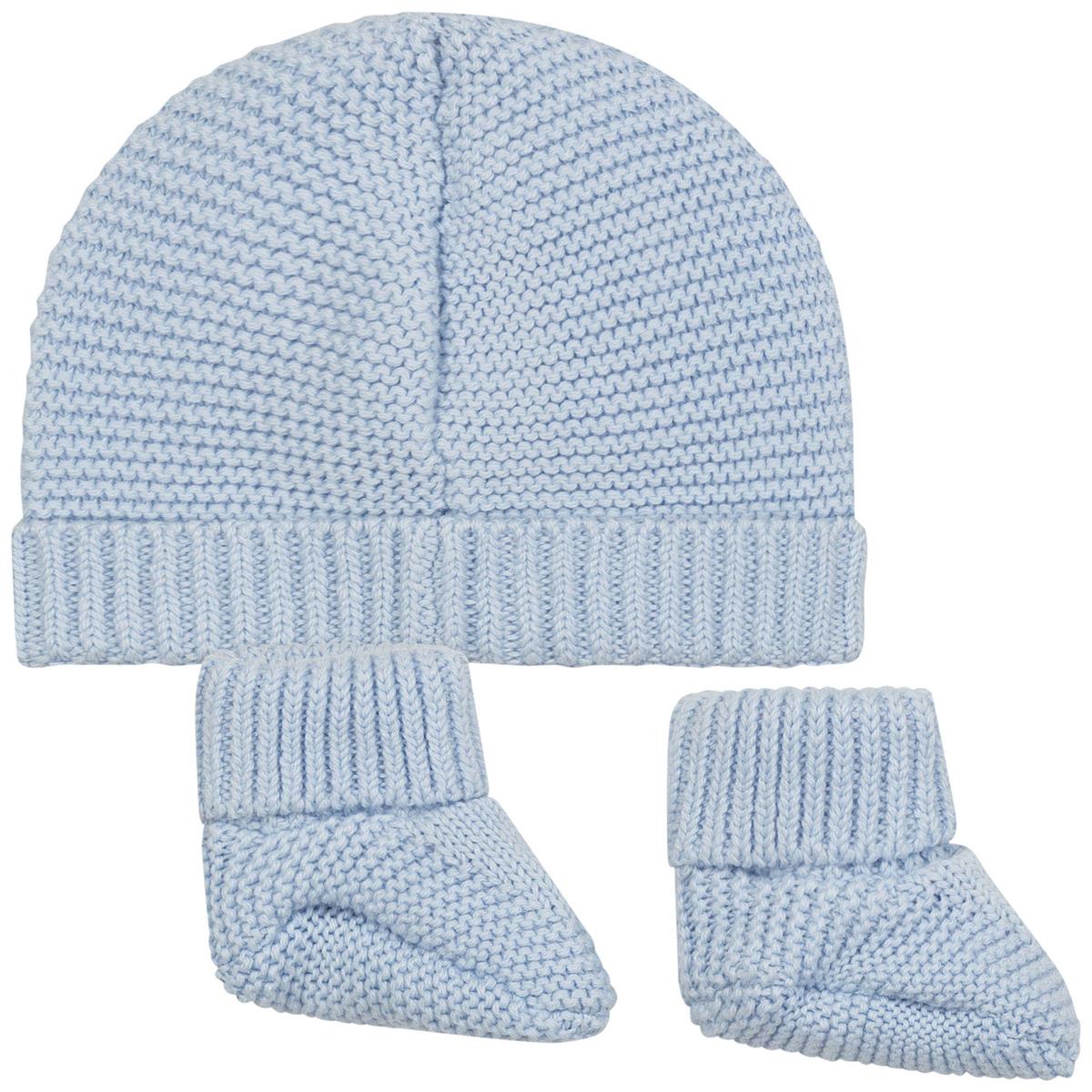 Baby Boys Blue Hat & Socks