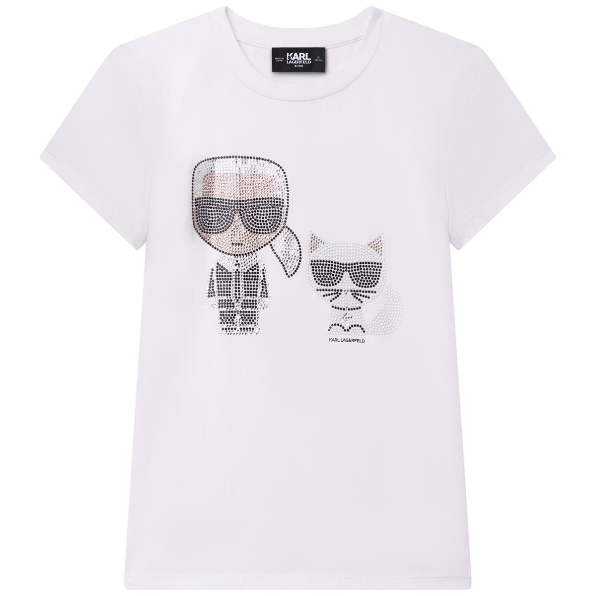Boy & Girls White T-Shirts