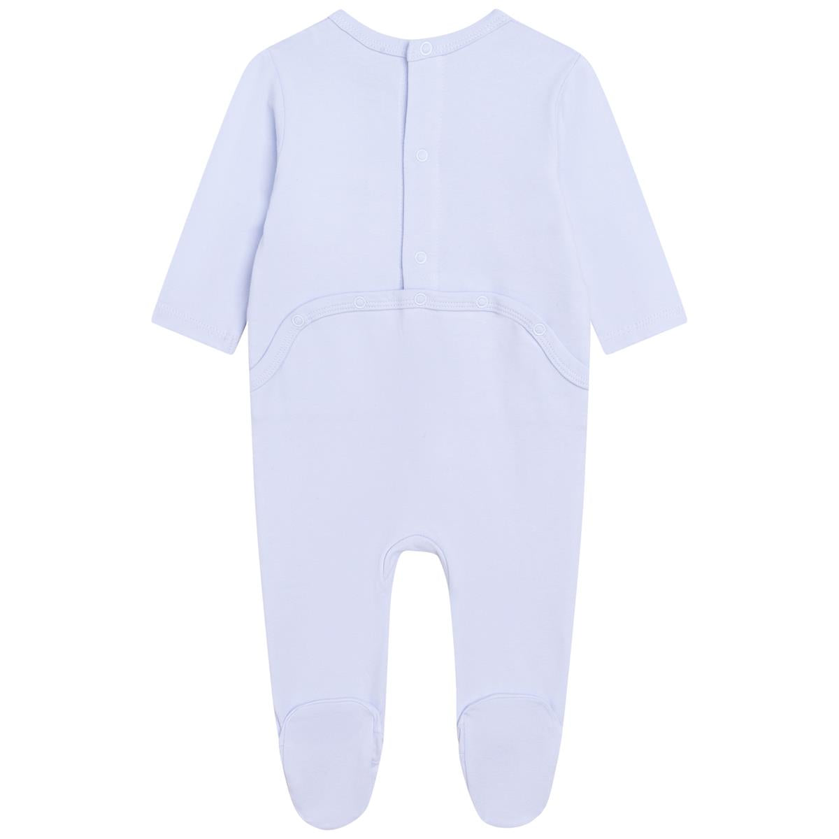 Baby Boy & Girls Blue Babysuit