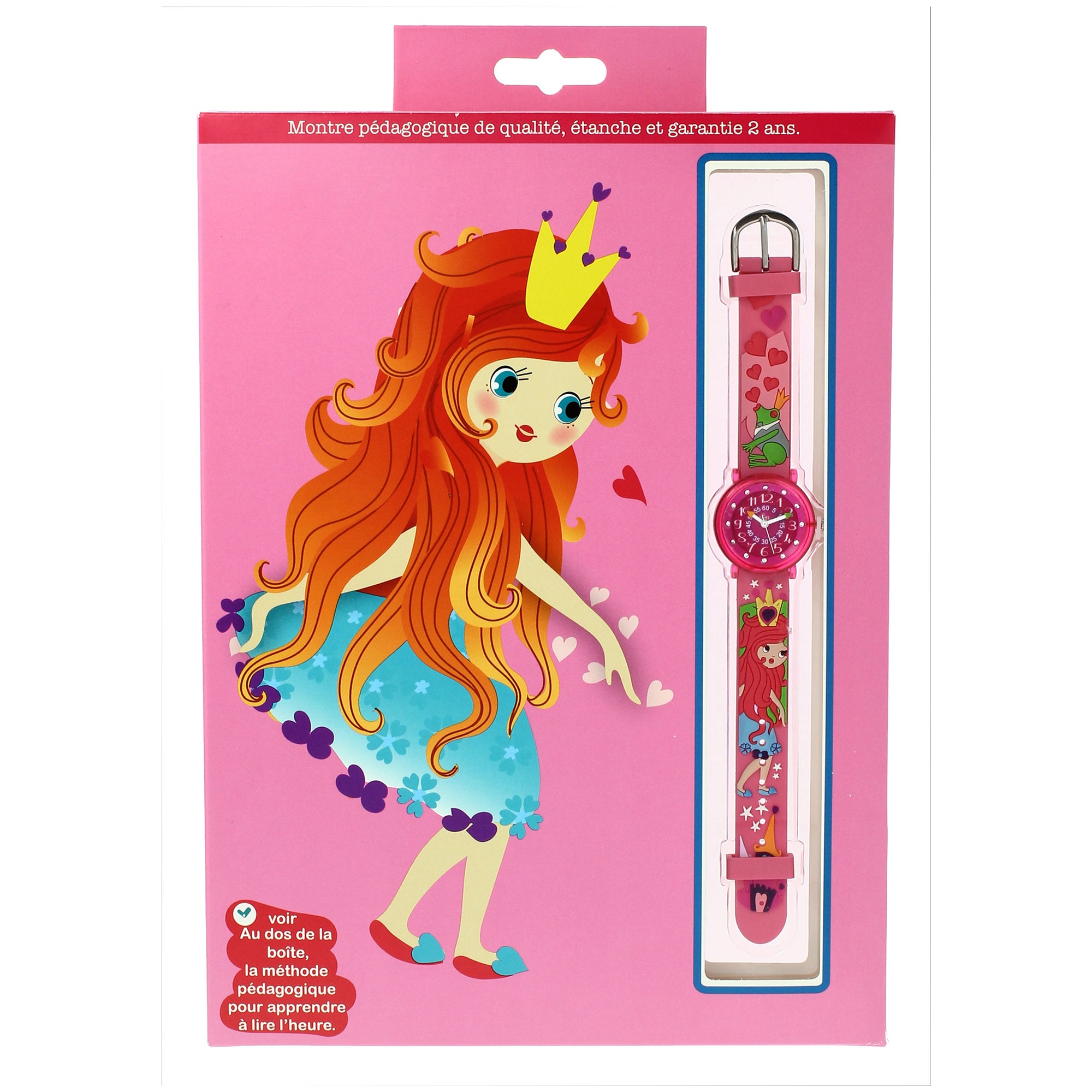 Girls Pink Girls Watch（6-9Y）
