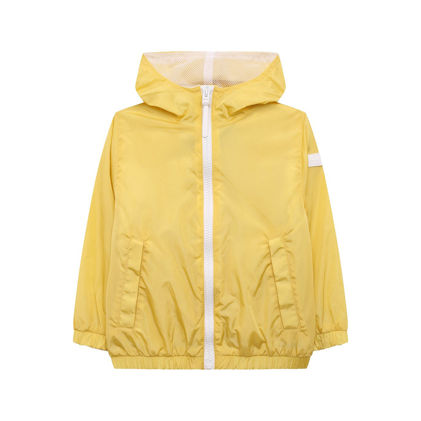 Boys Yellow Zip-Up Jacket