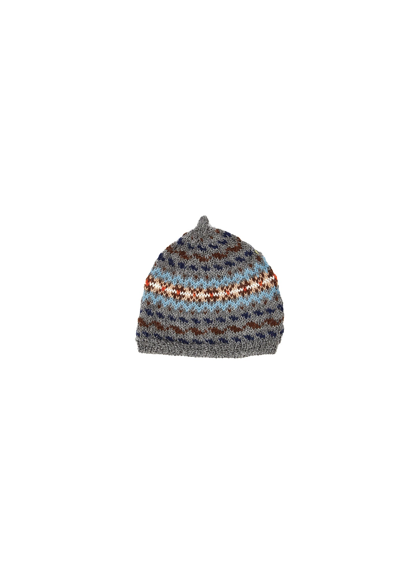 Baby Boys & Girls Grey Alpaca Hat