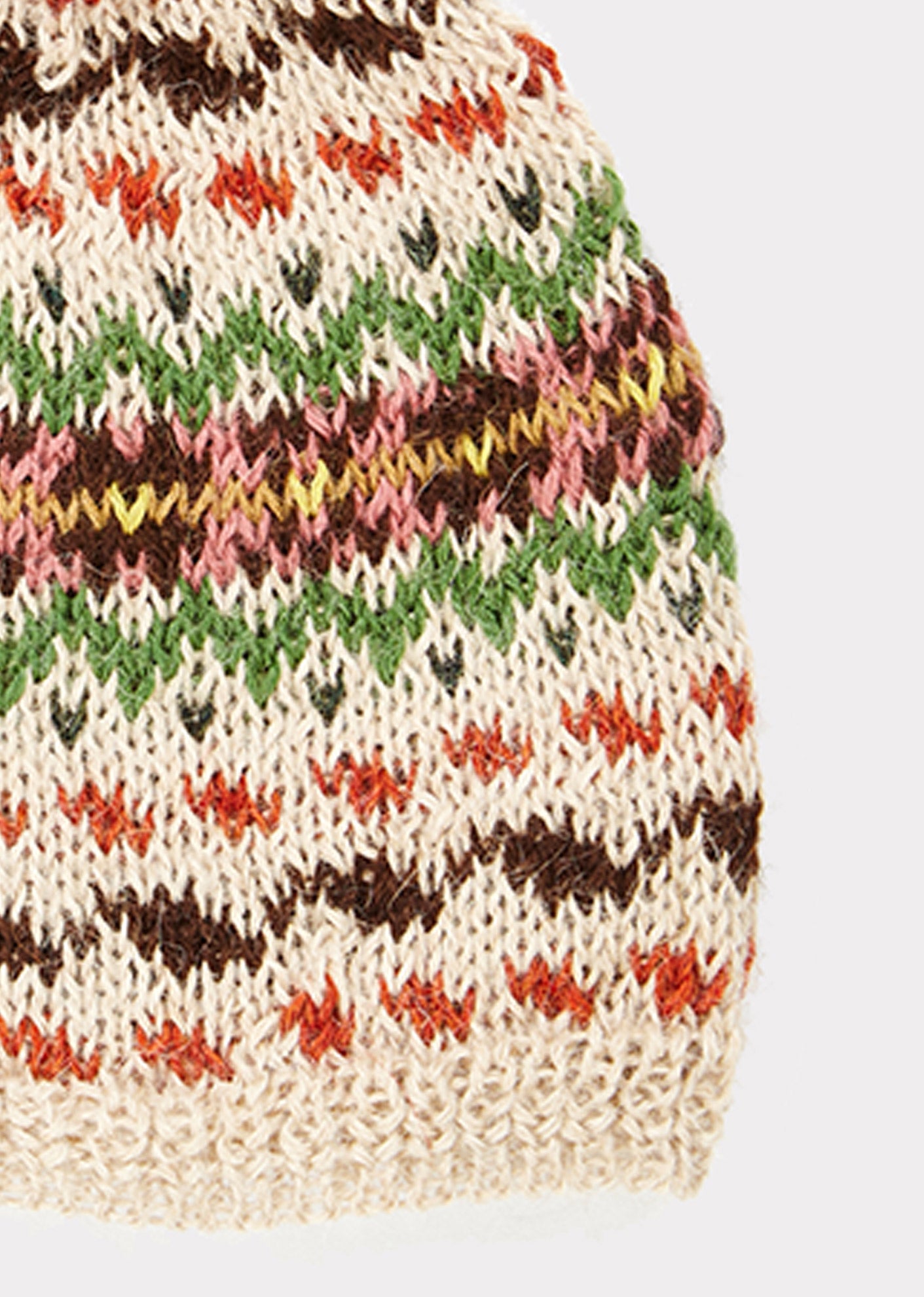 Baby Boys & Girls Multicolor Alpaca Hat