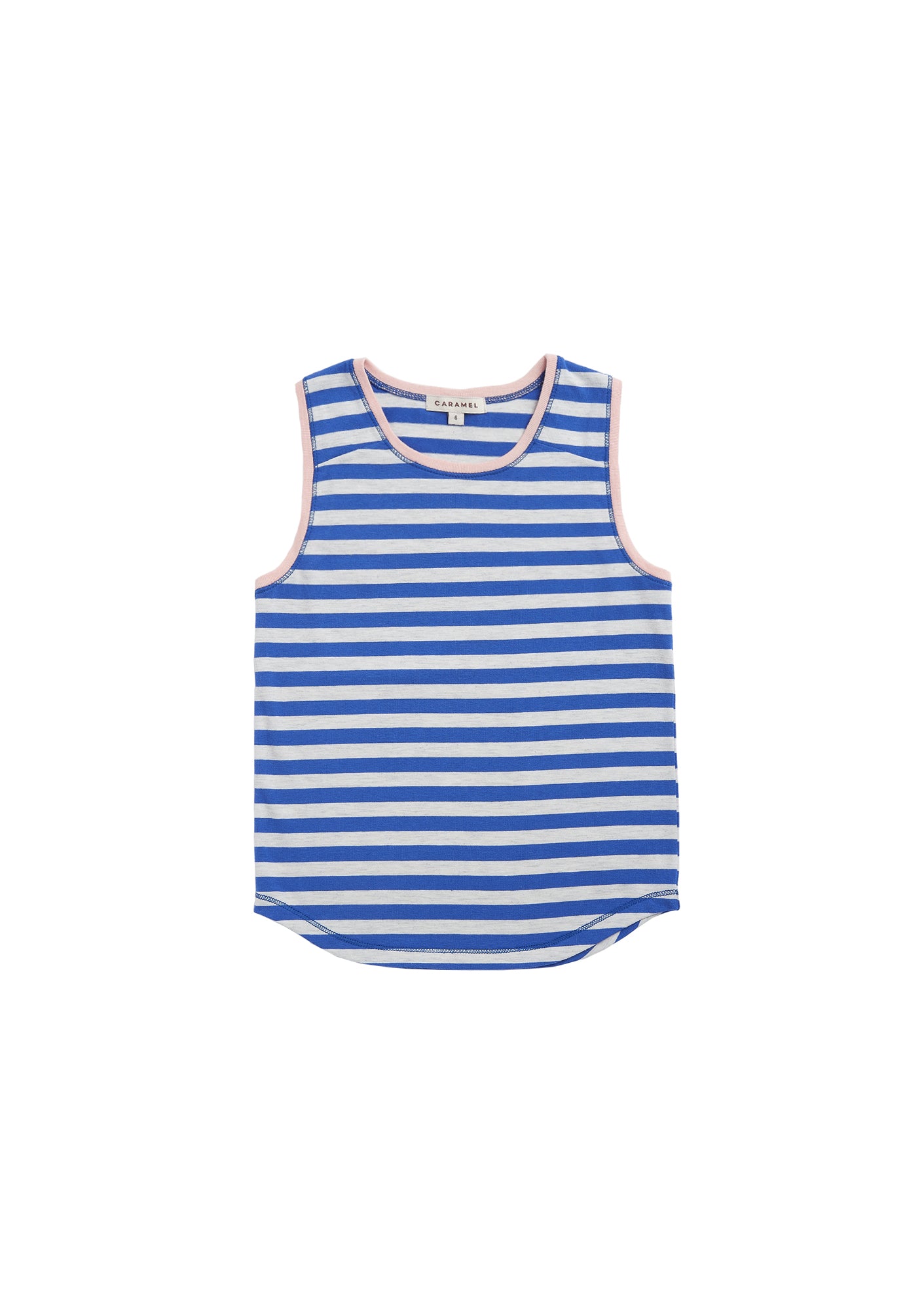 Boys & Girls Blue Stripe Cotton Vest