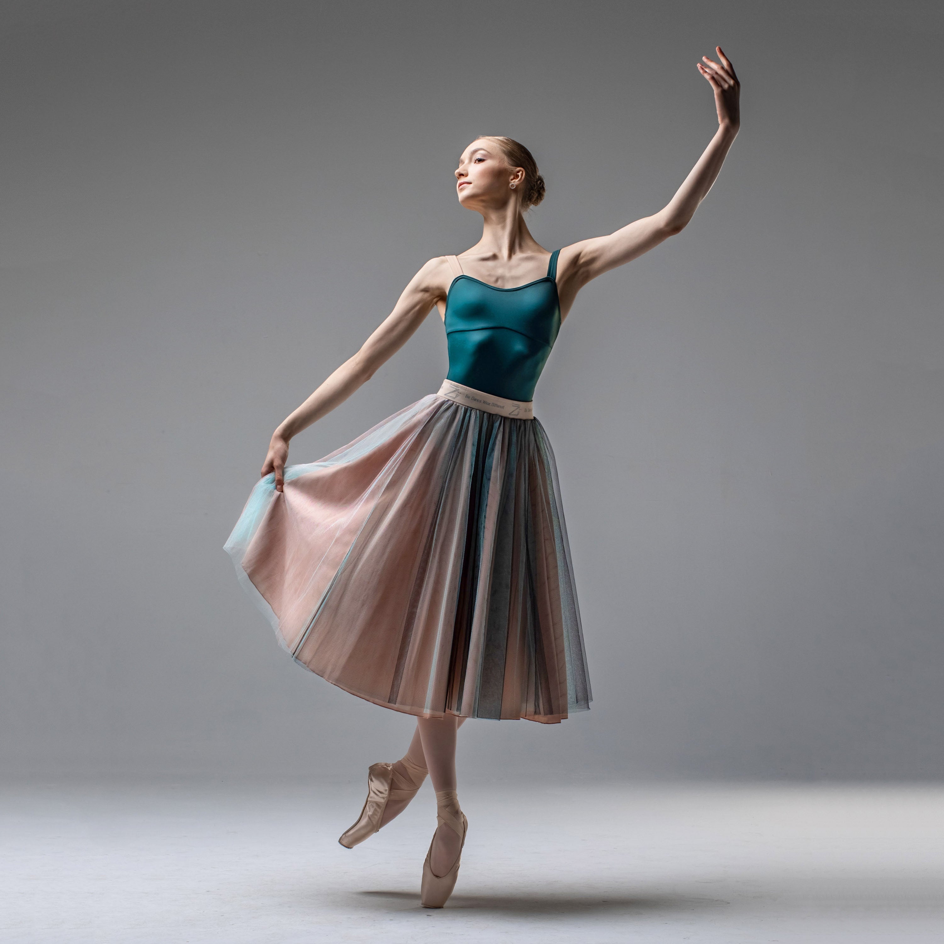 Girls Green Ballet Onesies