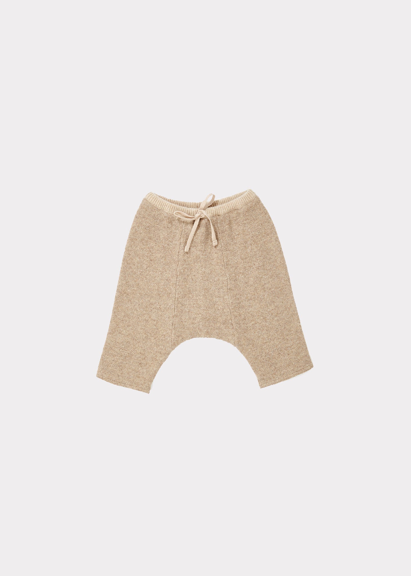 Baby Boys & Girls Khaki Wool Trousers