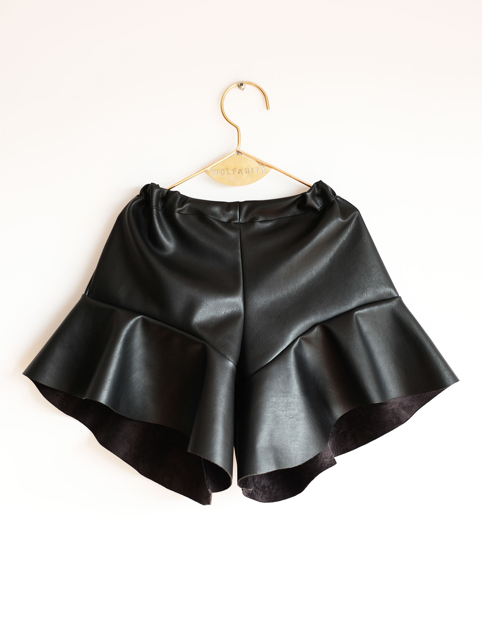 Girls Black "AURELIA" Shorts
