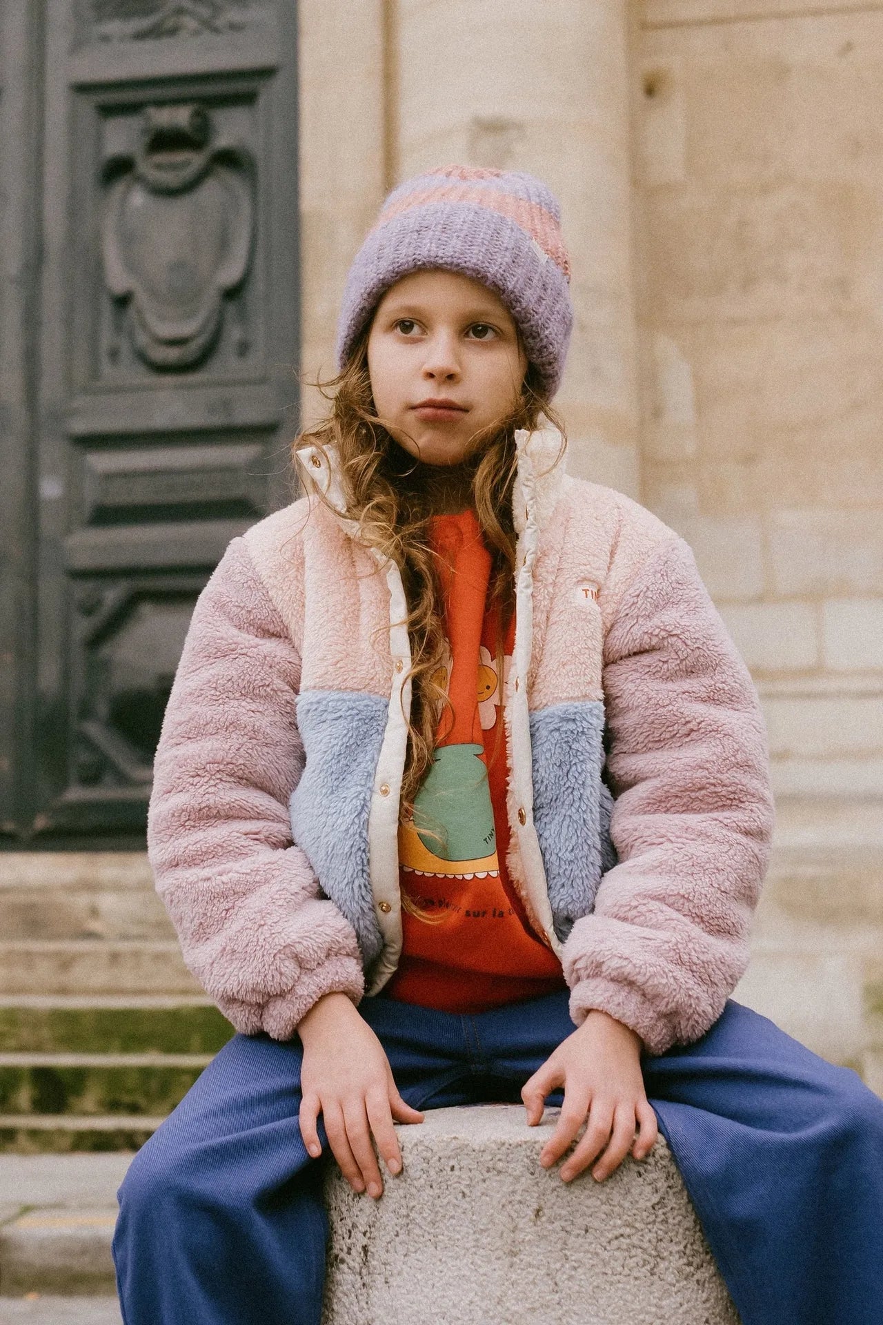 Boys & Girls Multicolor Padded Jacket