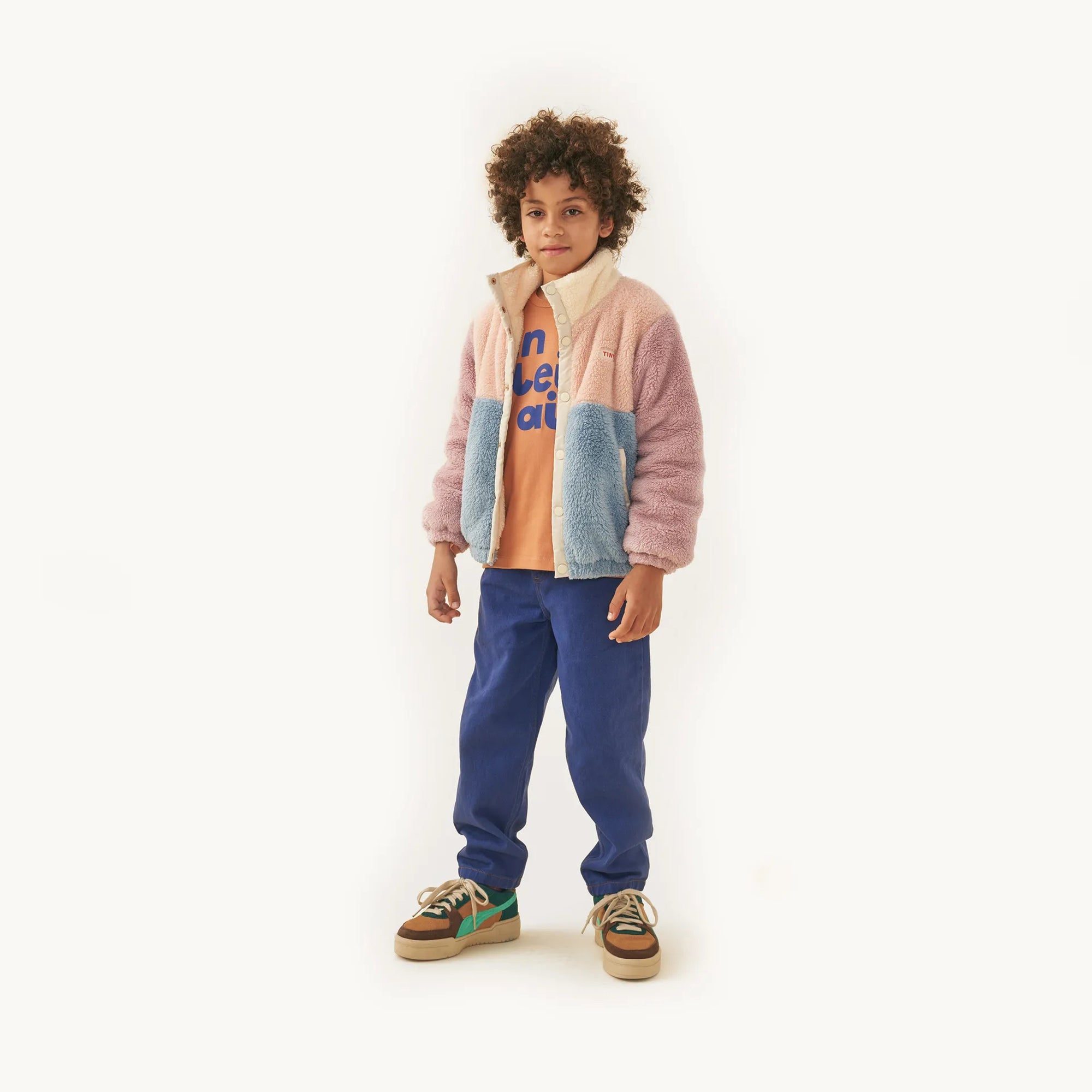 Boys & Girls Multicolor Padded Jacket