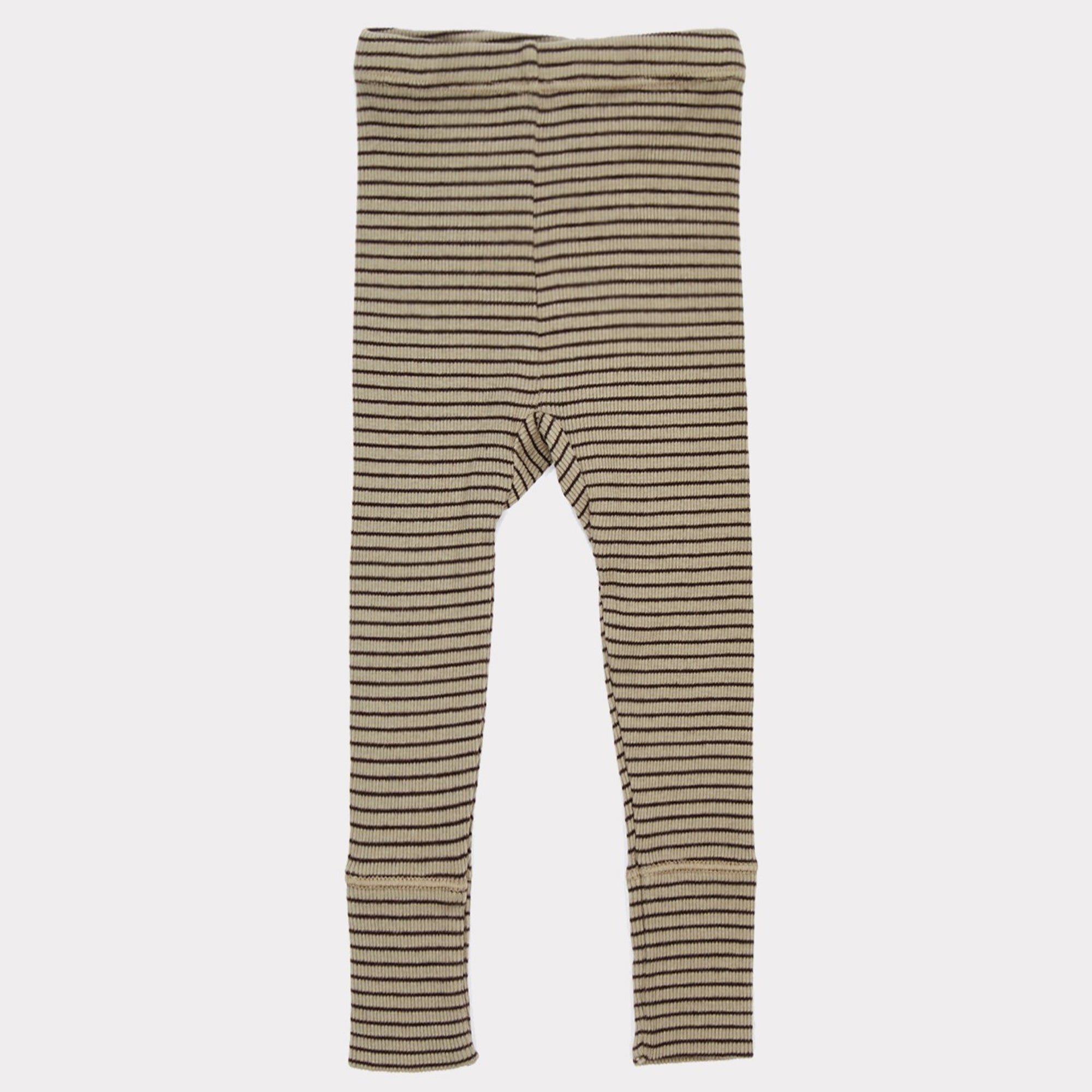 Boys & Girls Pewter Cotton Rib Jersey Trousers