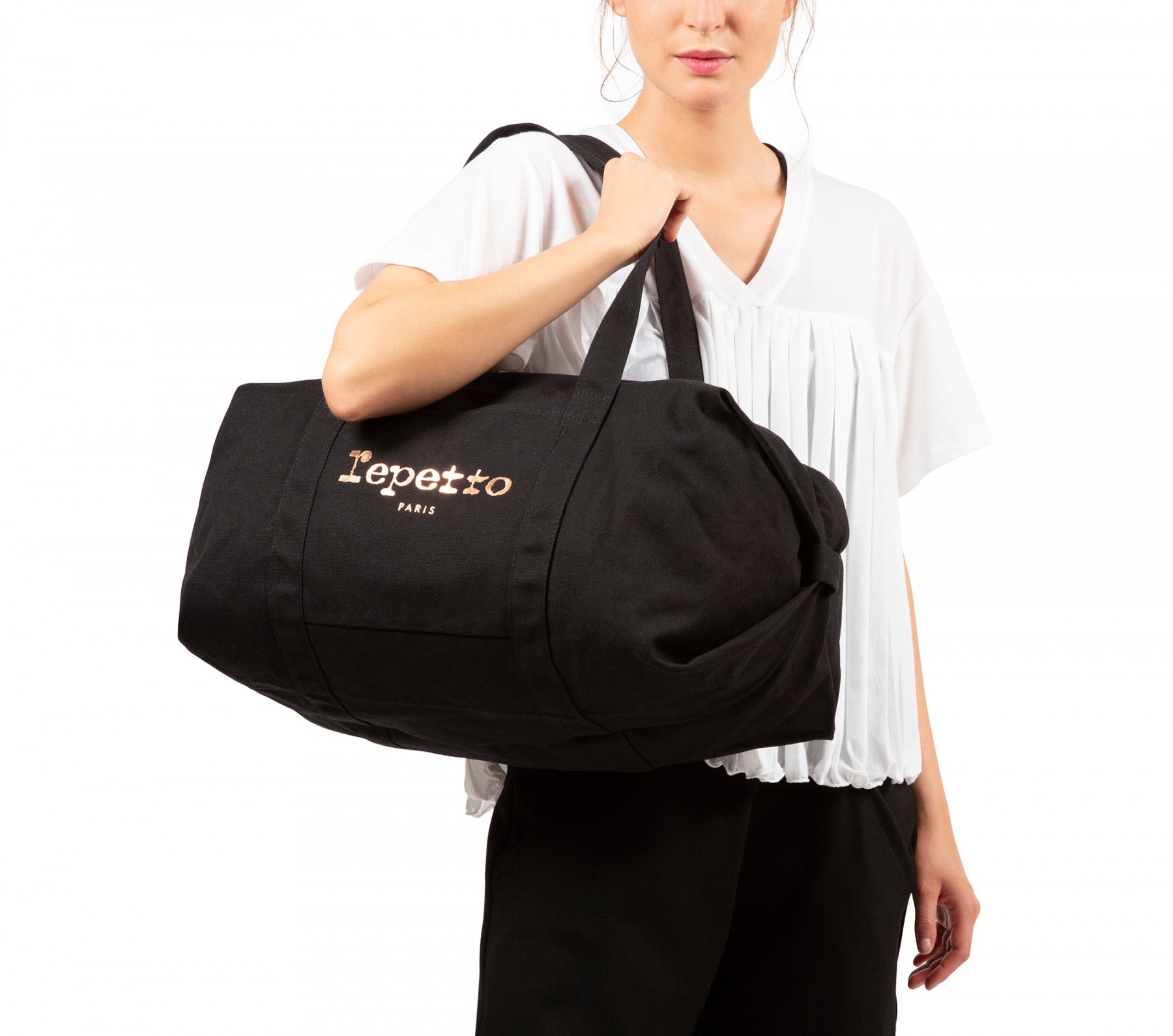 Girls Black Ballet Bag（L码）