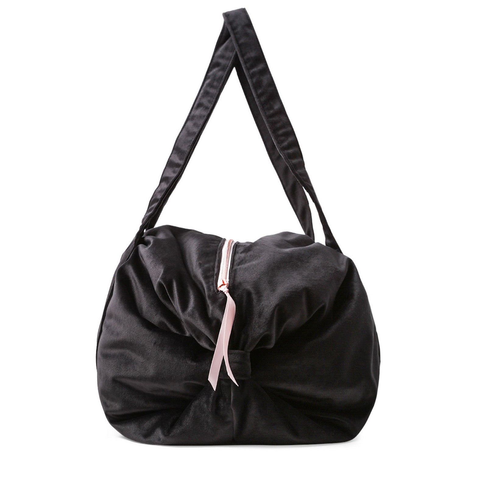 Girls Black Logo Ballet Bag(L码）