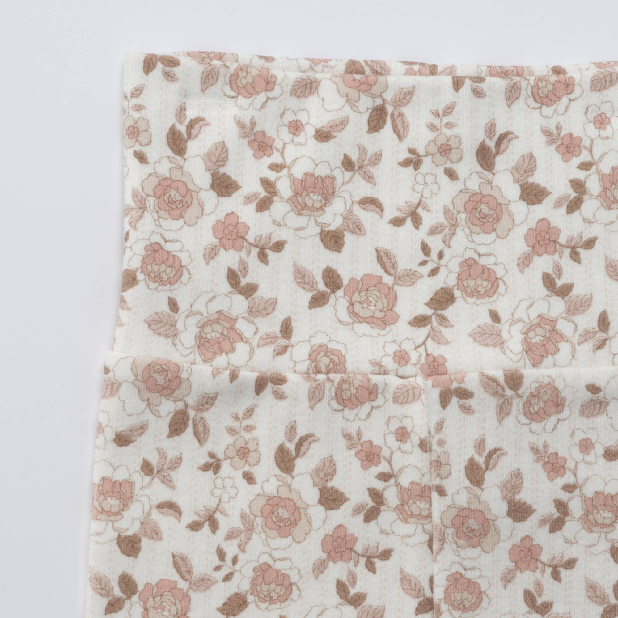 Baby Girls Pink Floral Cotton Set