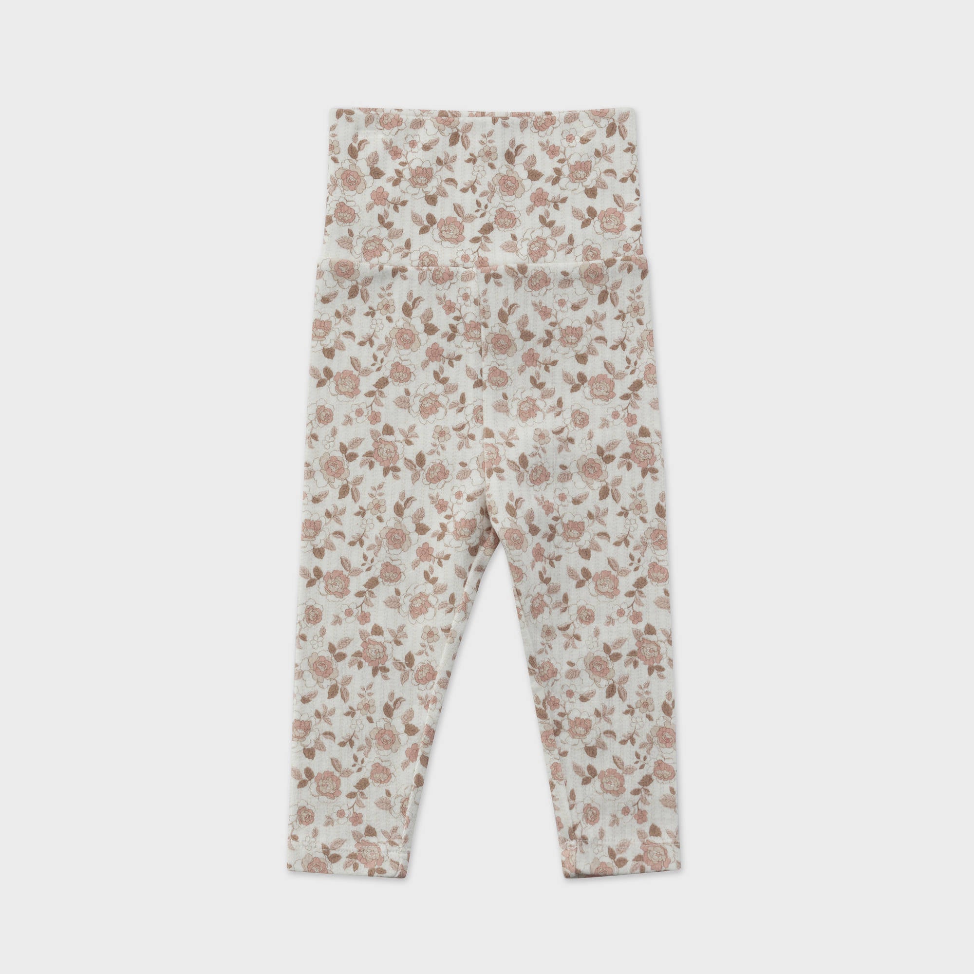 Baby Girls Pink Floral Cotton Set