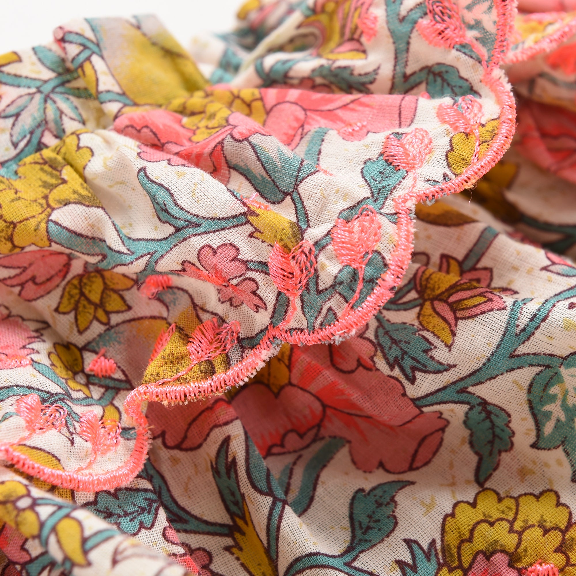 Girls Multi Flowers Bloomers