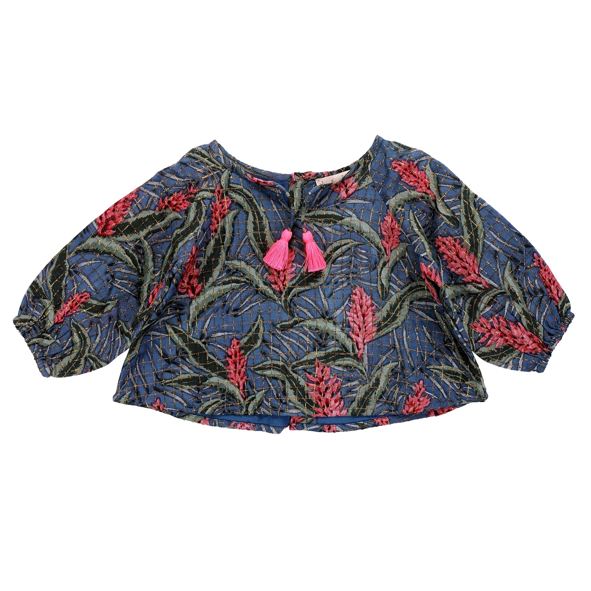 Girls Lagoon Leaves Blouse