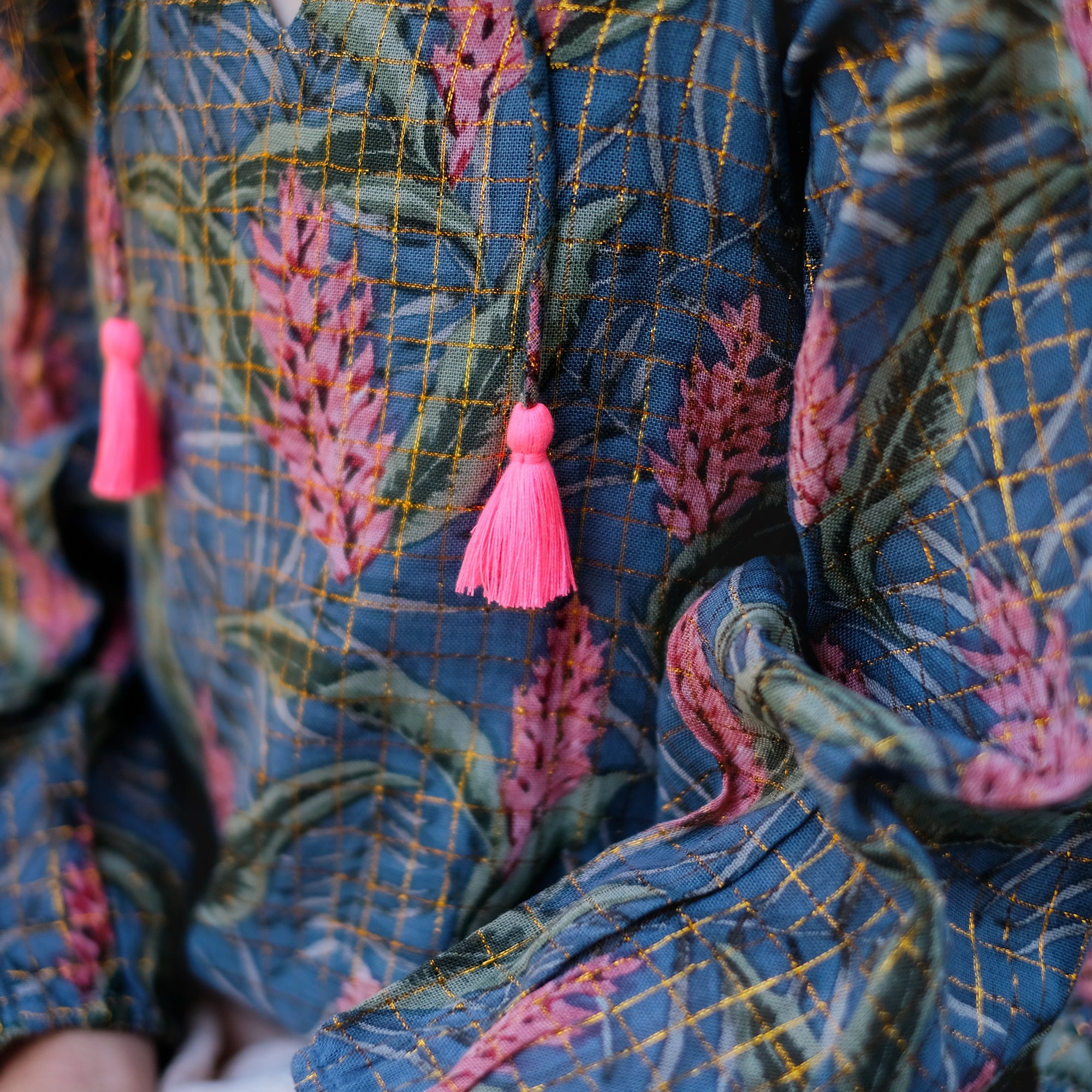 Girls Lagoon Leaves Blouse