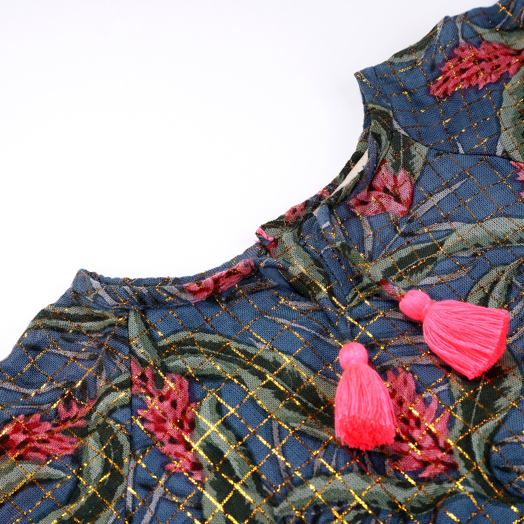 Girls Lagoon Leaves Blouse