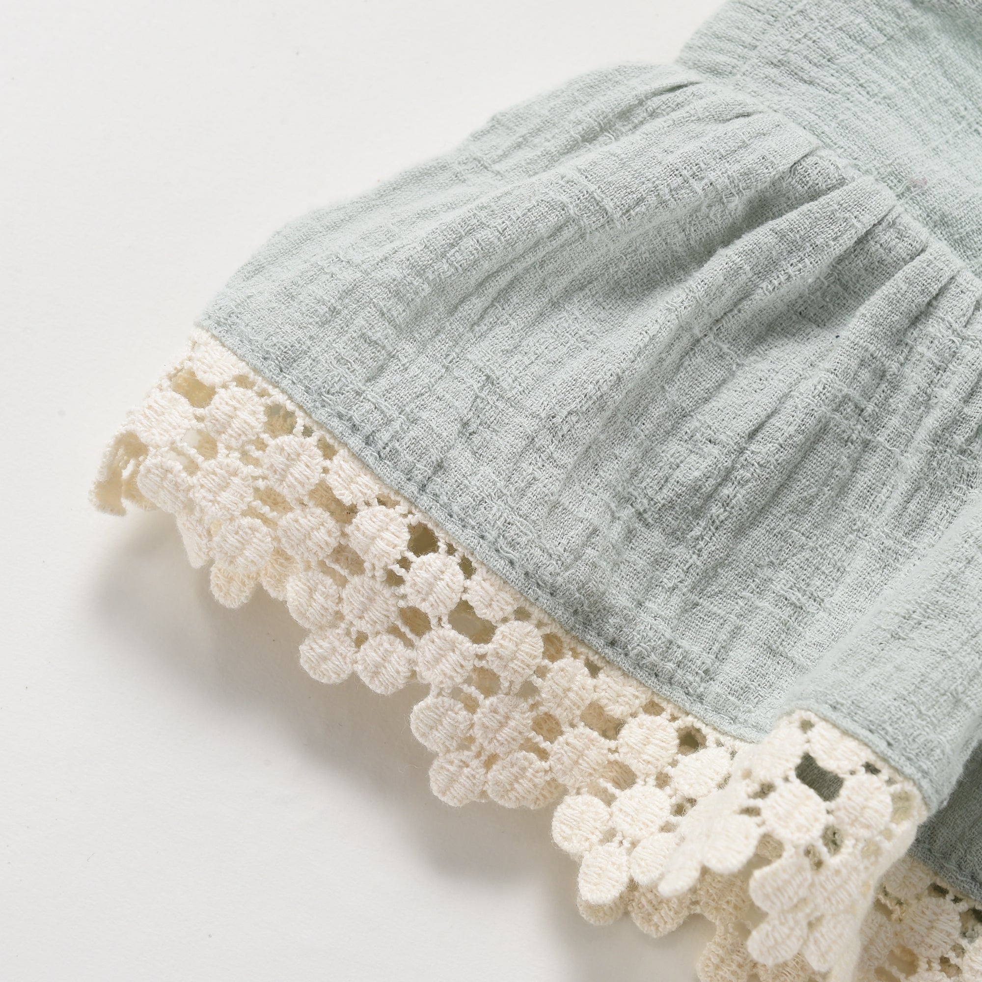 Girls Almond Cotton Dress