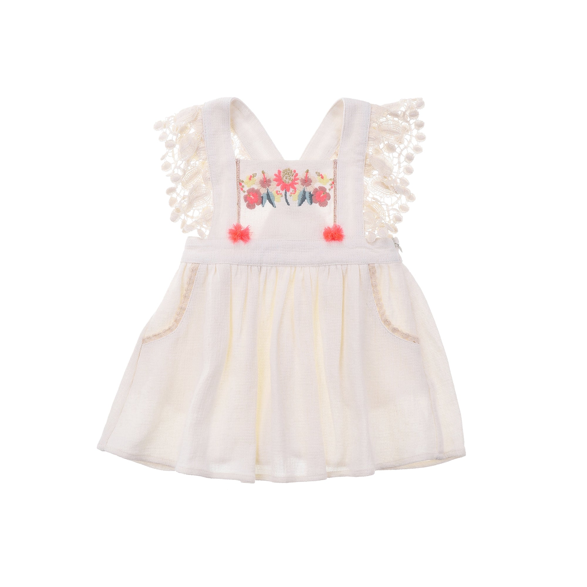 Girls White Dress